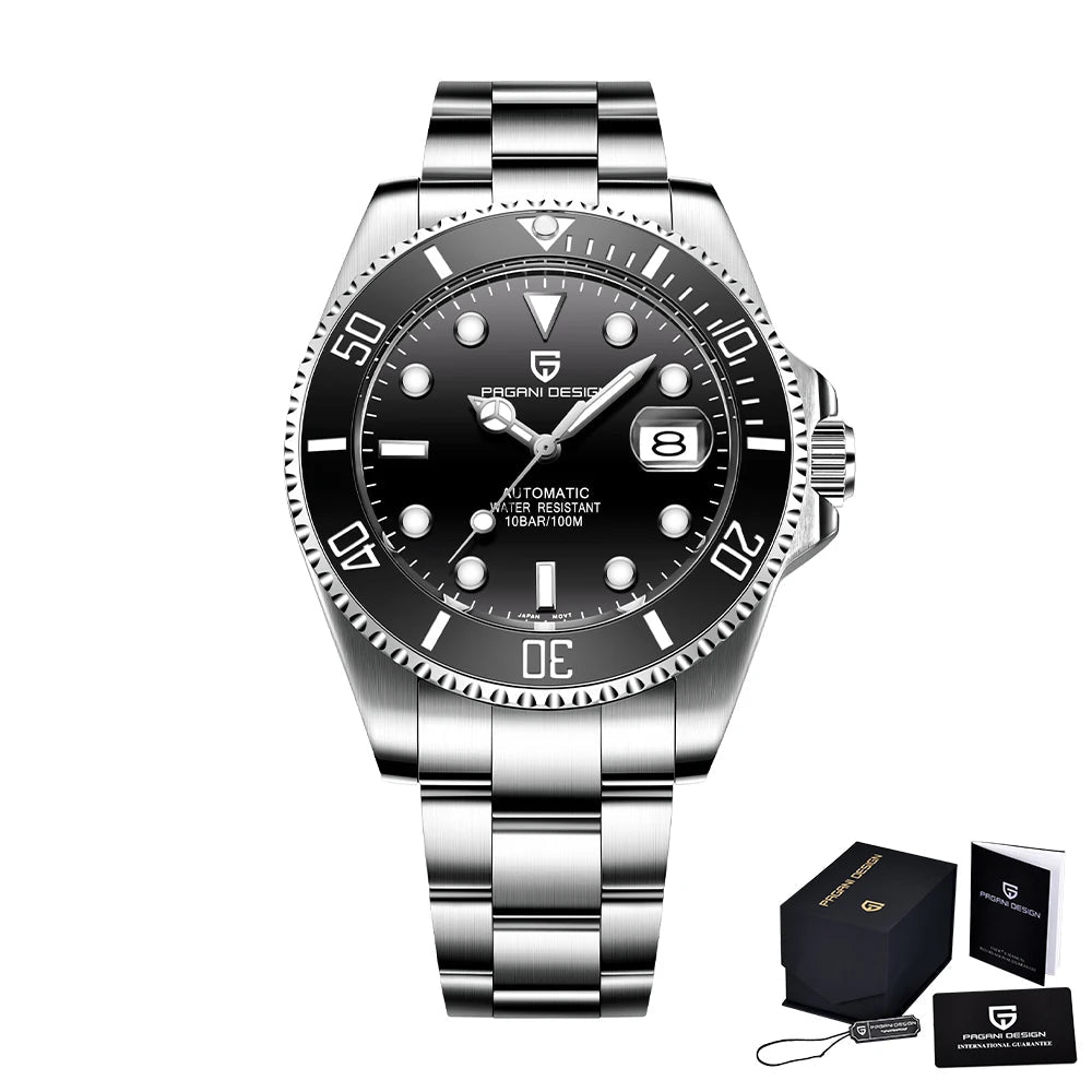 Miami Ice Hip Hop Square Men's Watches