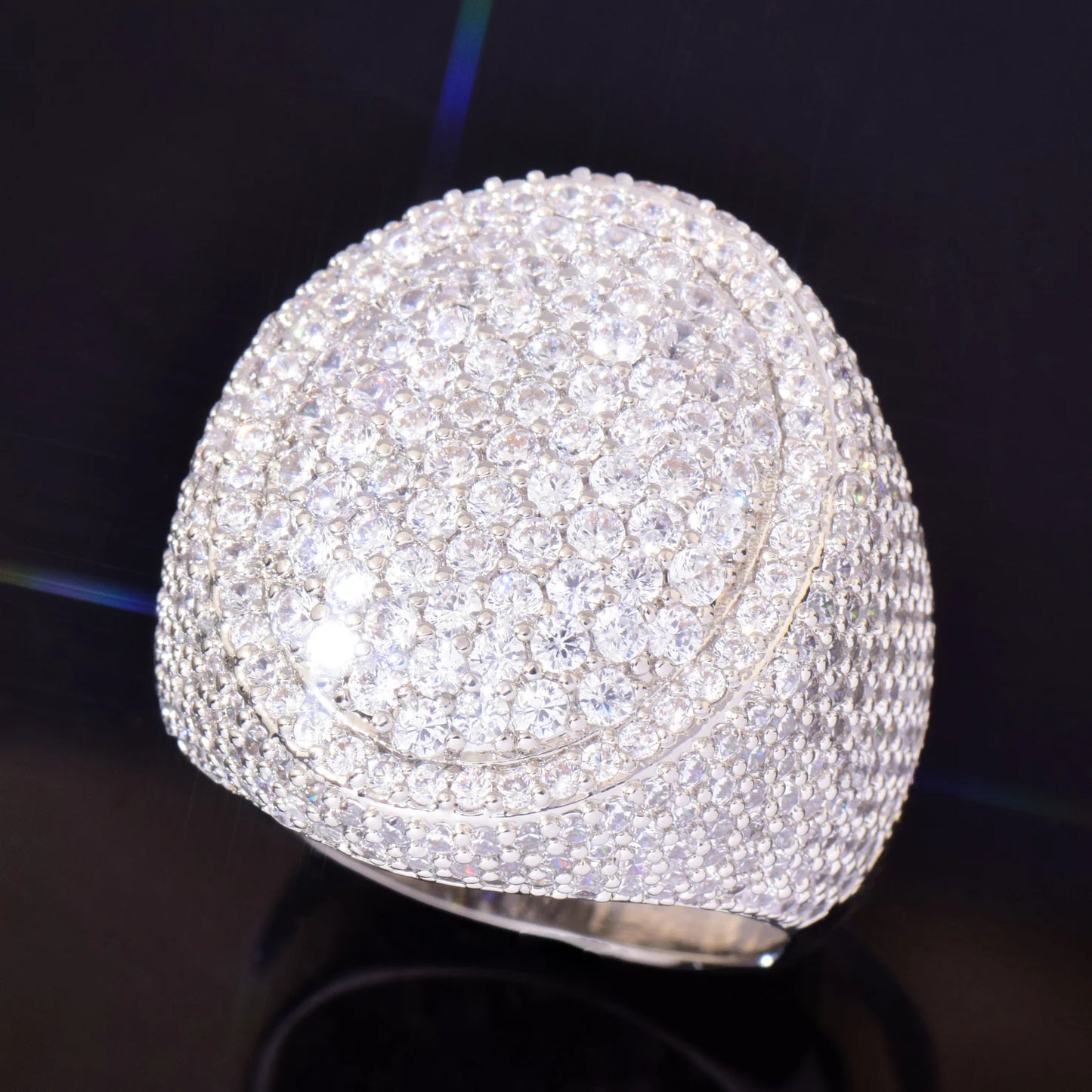 Hip Hop Oval Ring