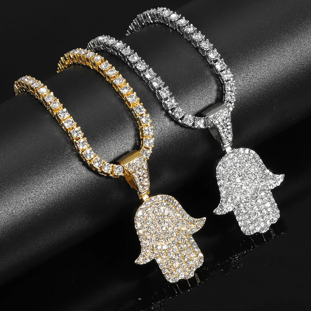 Iced Out Pendant Necklace