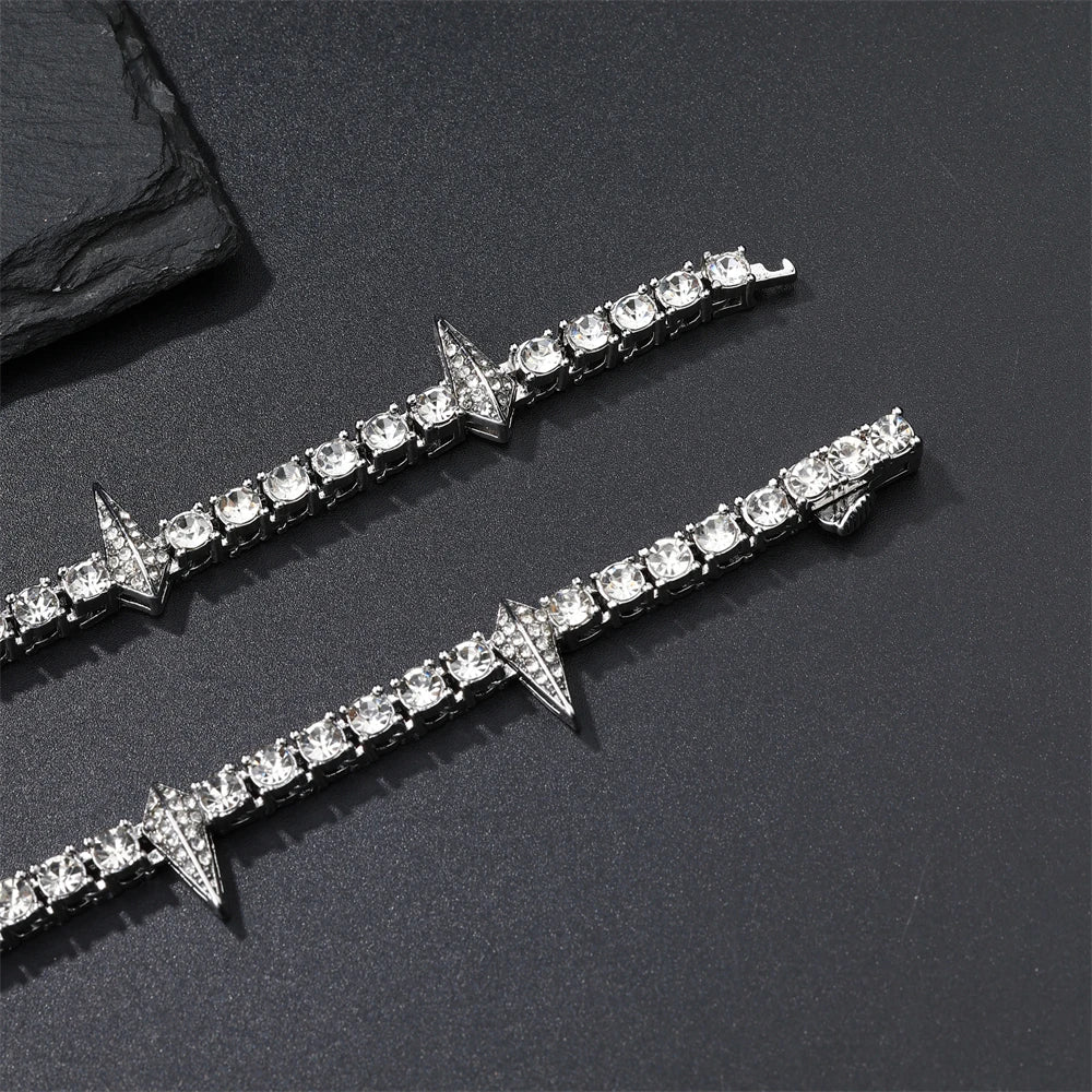 Hip Hop 4MM Tennis Chain Necklace