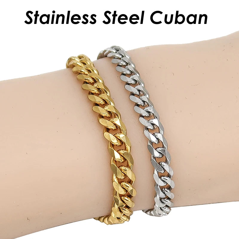 Miami Ice 12mm Iced Cuban Link Bracelet