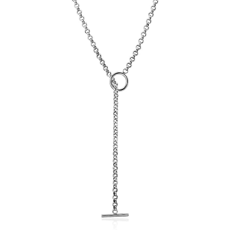 Miami Ice Link Chain + Toggle Pendant