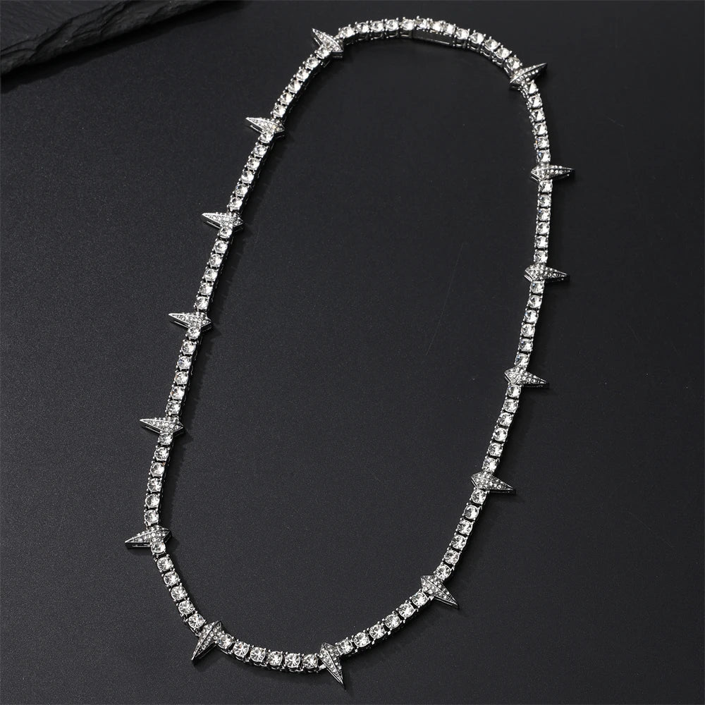 Hip Hop 4MM Tennis Chain Necklace