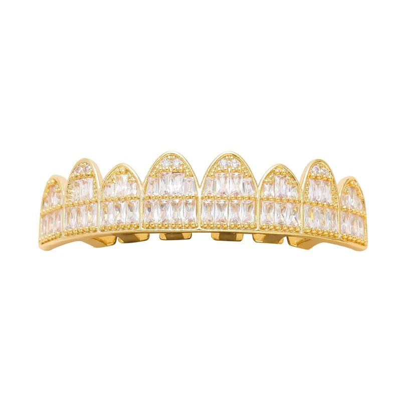 Miami Ice Punk Teeth Iced Out Grillz