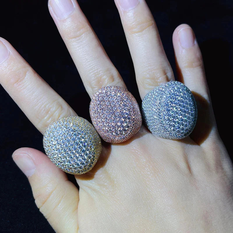 Hip Hop Oval Ring