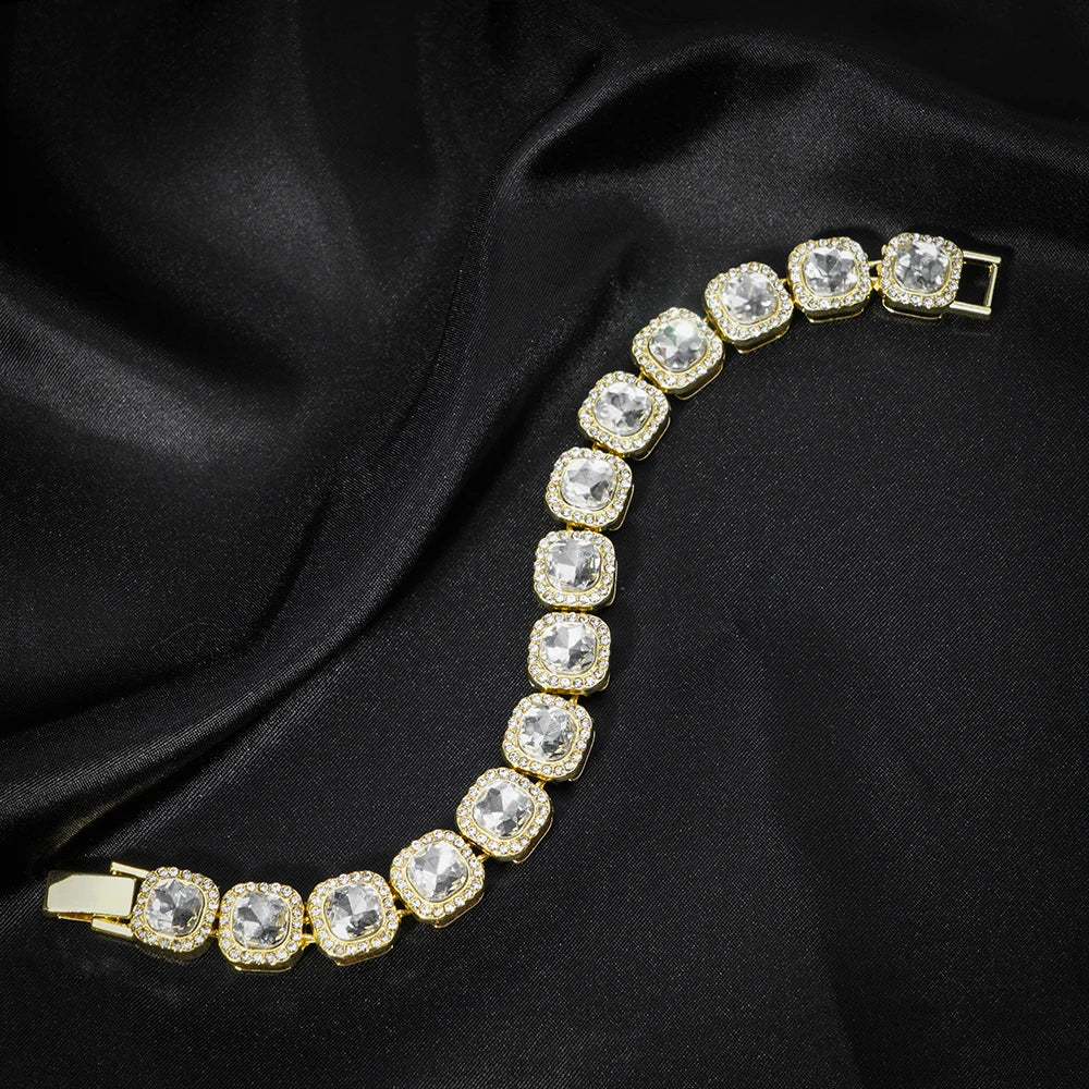 Miami Ice Tennis Chain Necklace 13