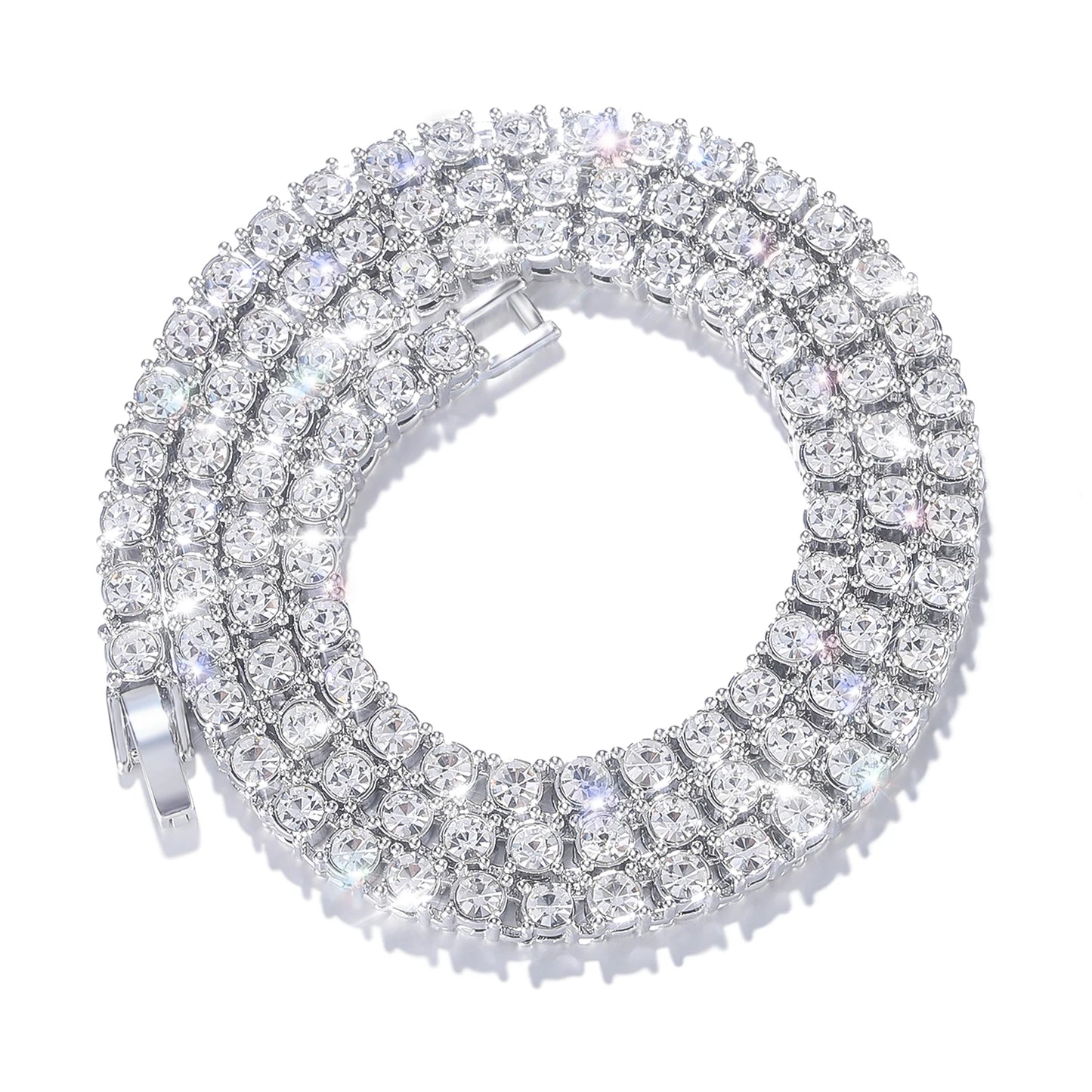 4MM Men's Iced Out Bracelet