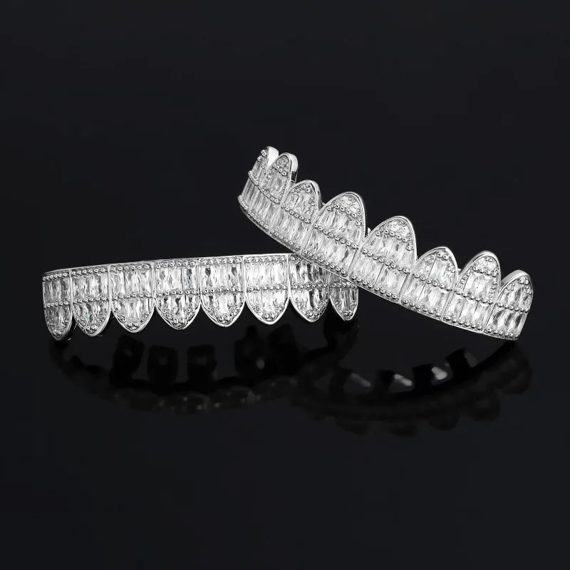 Miami Ice Punk Teeth Iced Out Grillz