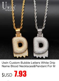 Brush Font Custom Name Necklace
