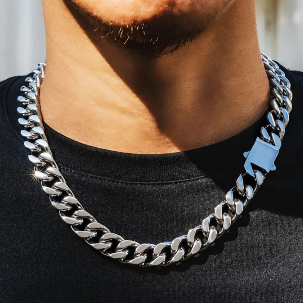Miami Ice Chunky Hip Hop Chain Set