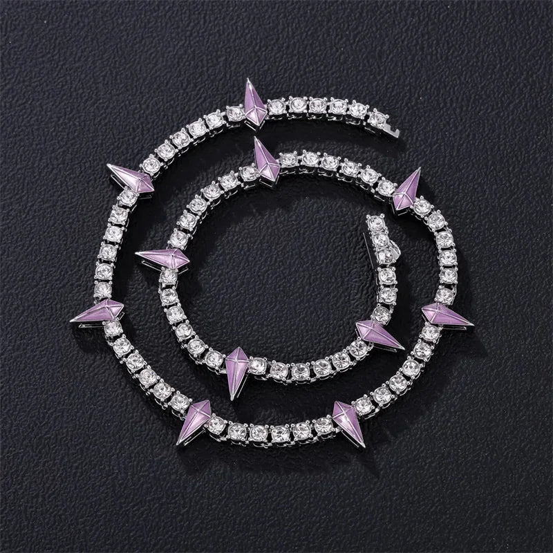 Hip Hop 4MM Tennis Chain Necklace