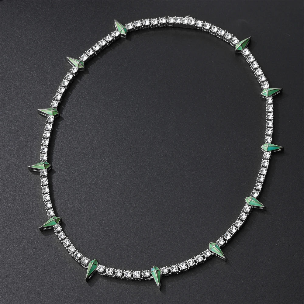 Hip Hop 4MM Tennis Chain Necklace