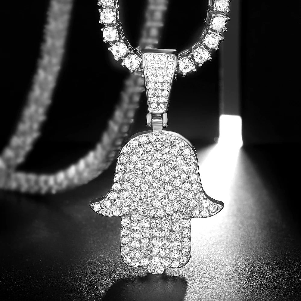 Iced Out Pendant Necklace