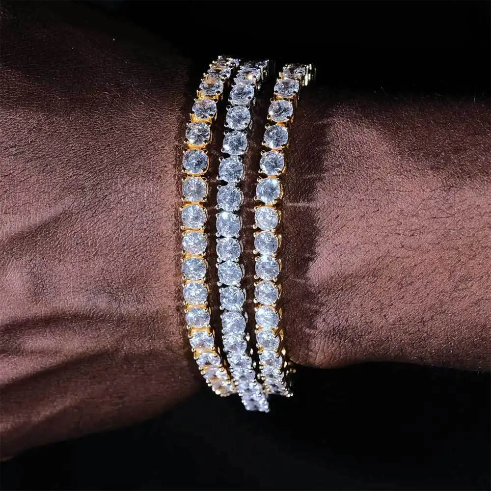 Iced Out Luxe Tennis Bracelet