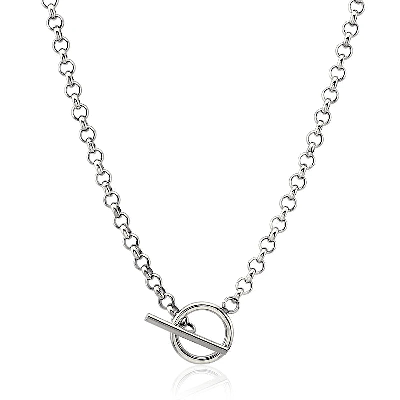 Miami Ice Link Chain + Toggle Pendant