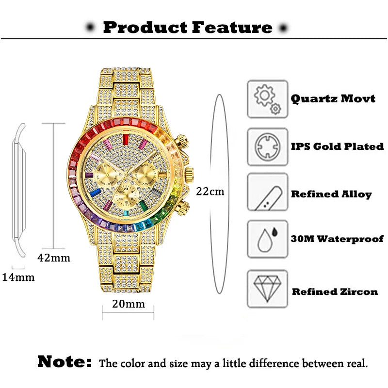 Miami Ice Tempus Iced Out Watch