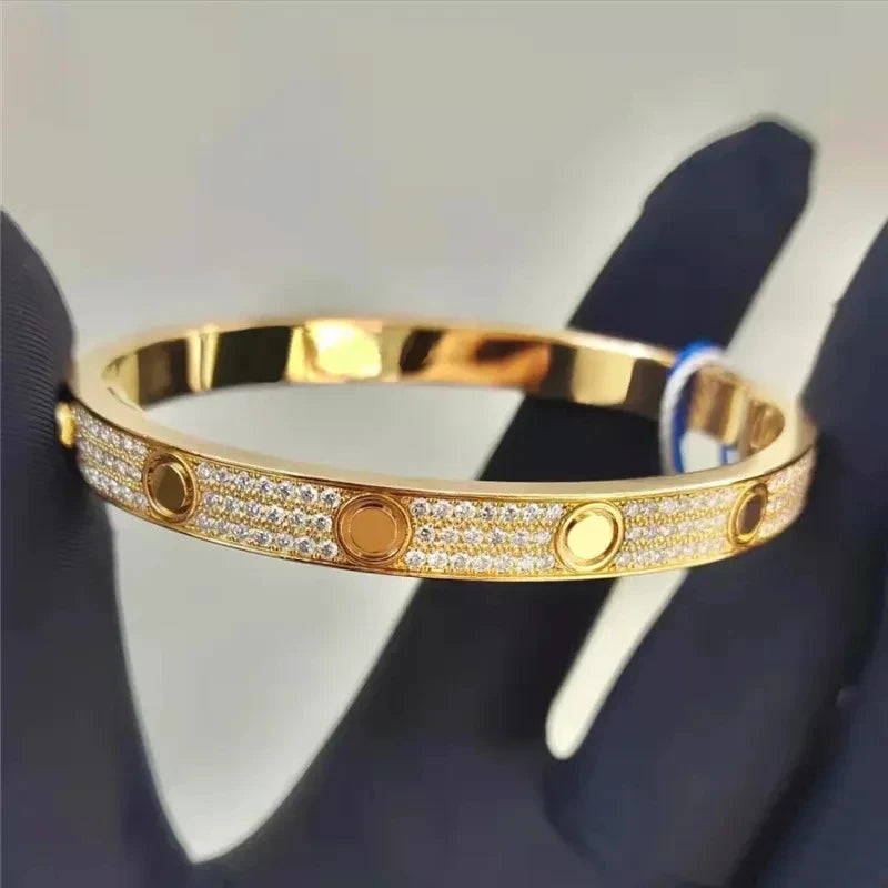 Stainless Steel Screw Bracelet for Women