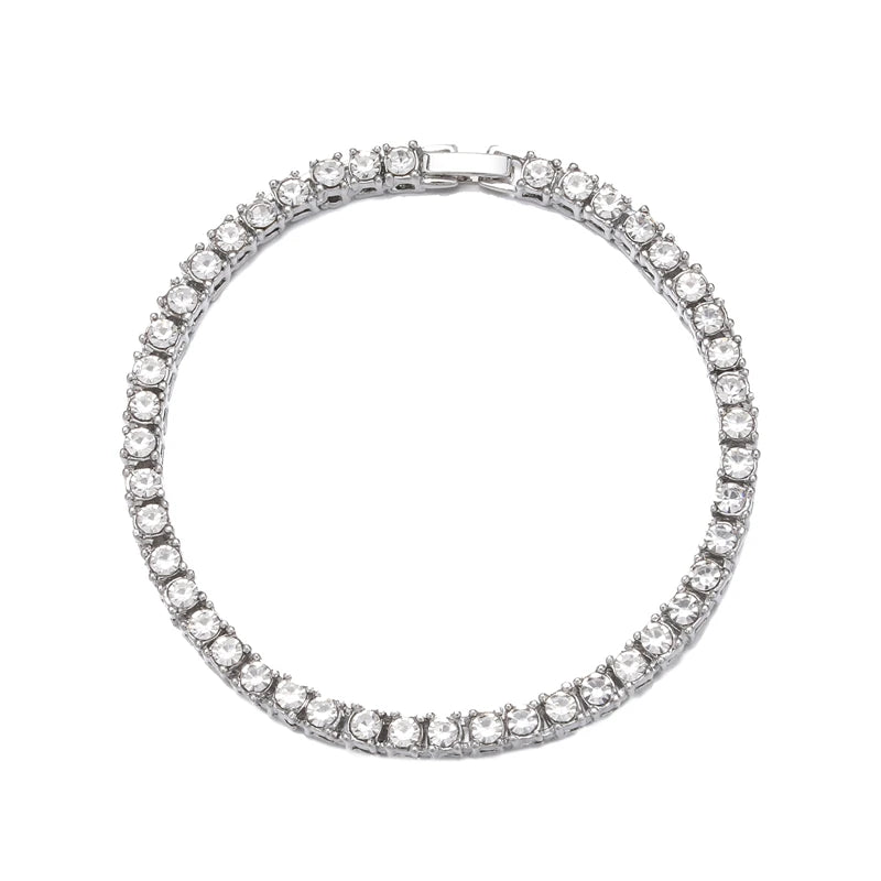 4MM Men's Iced Out Bracelet