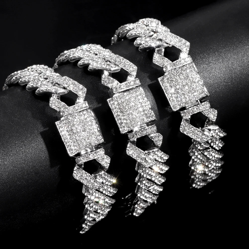 14MM Cuban Link Chain Bracelet
