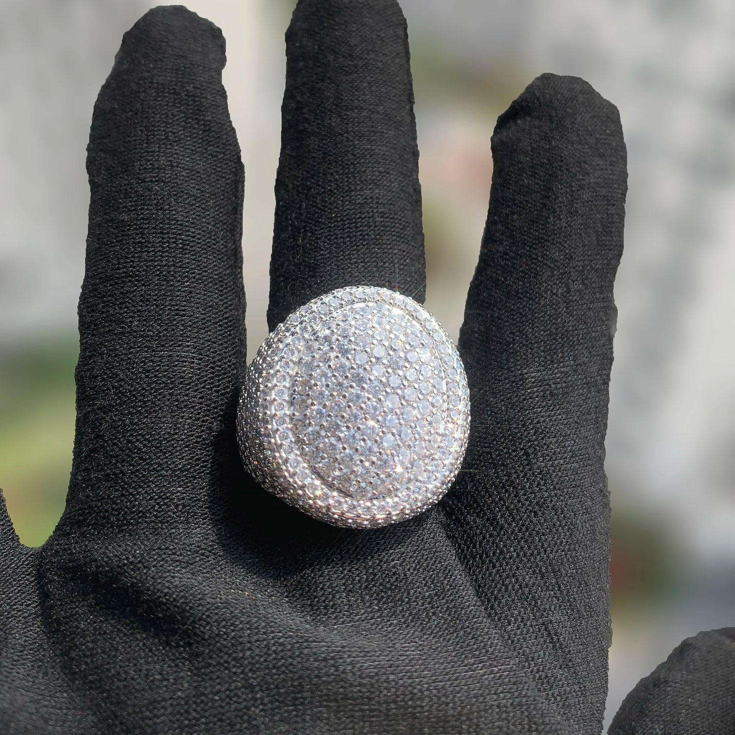 Hip Hop Oval Ring