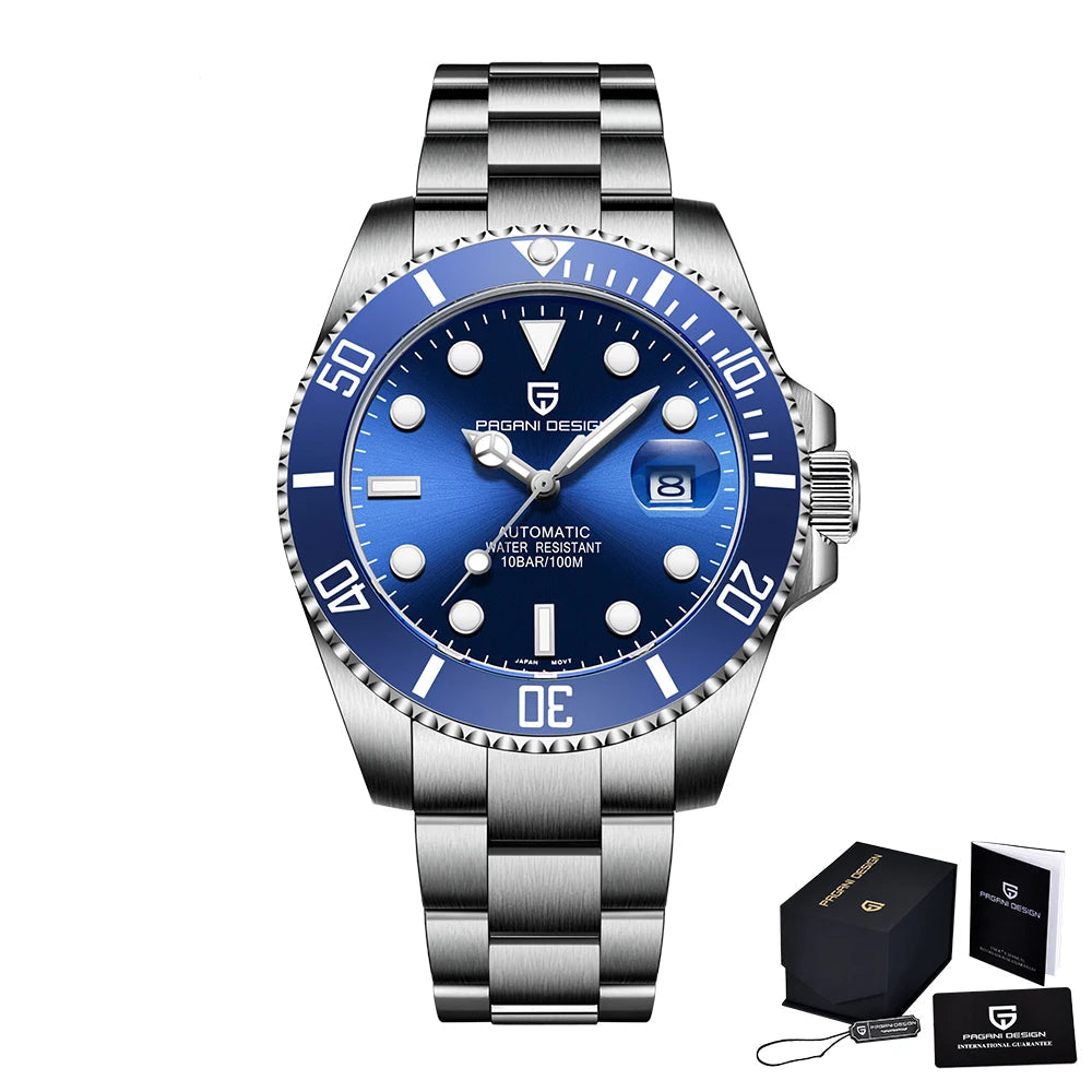 Miami Ice Hip Hop Square Men's Watches