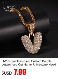 Brush Font Custom Name Necklace