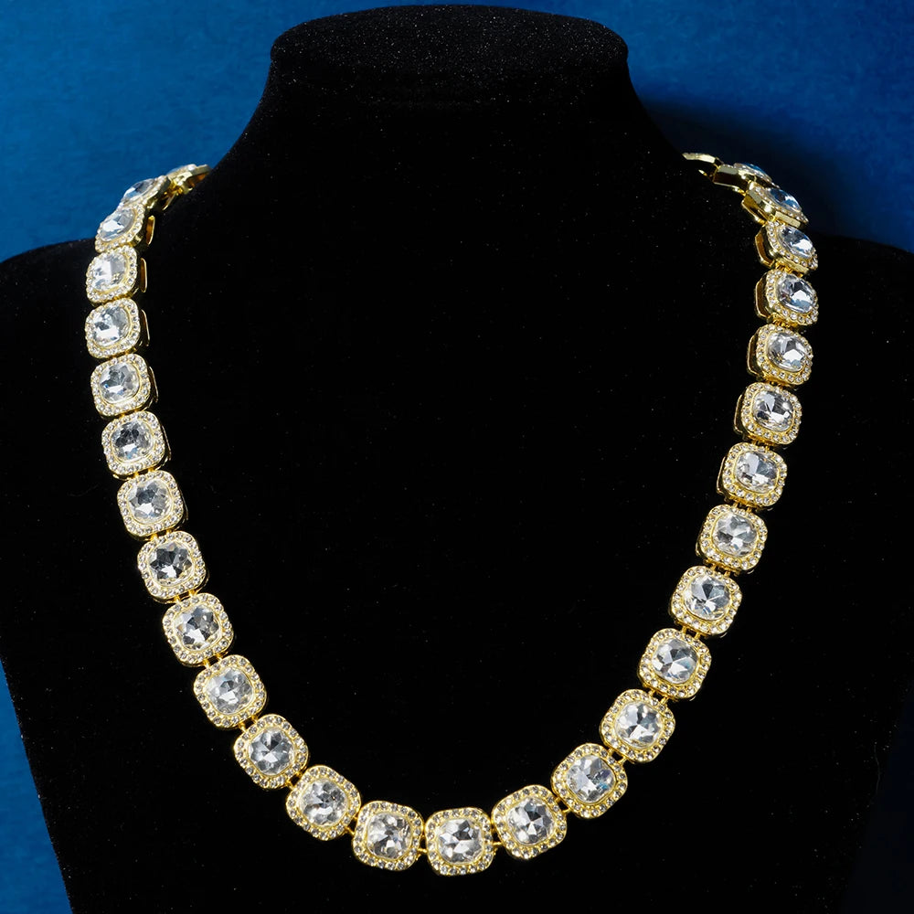 Miami Ice Tennis Chain Necklace 13