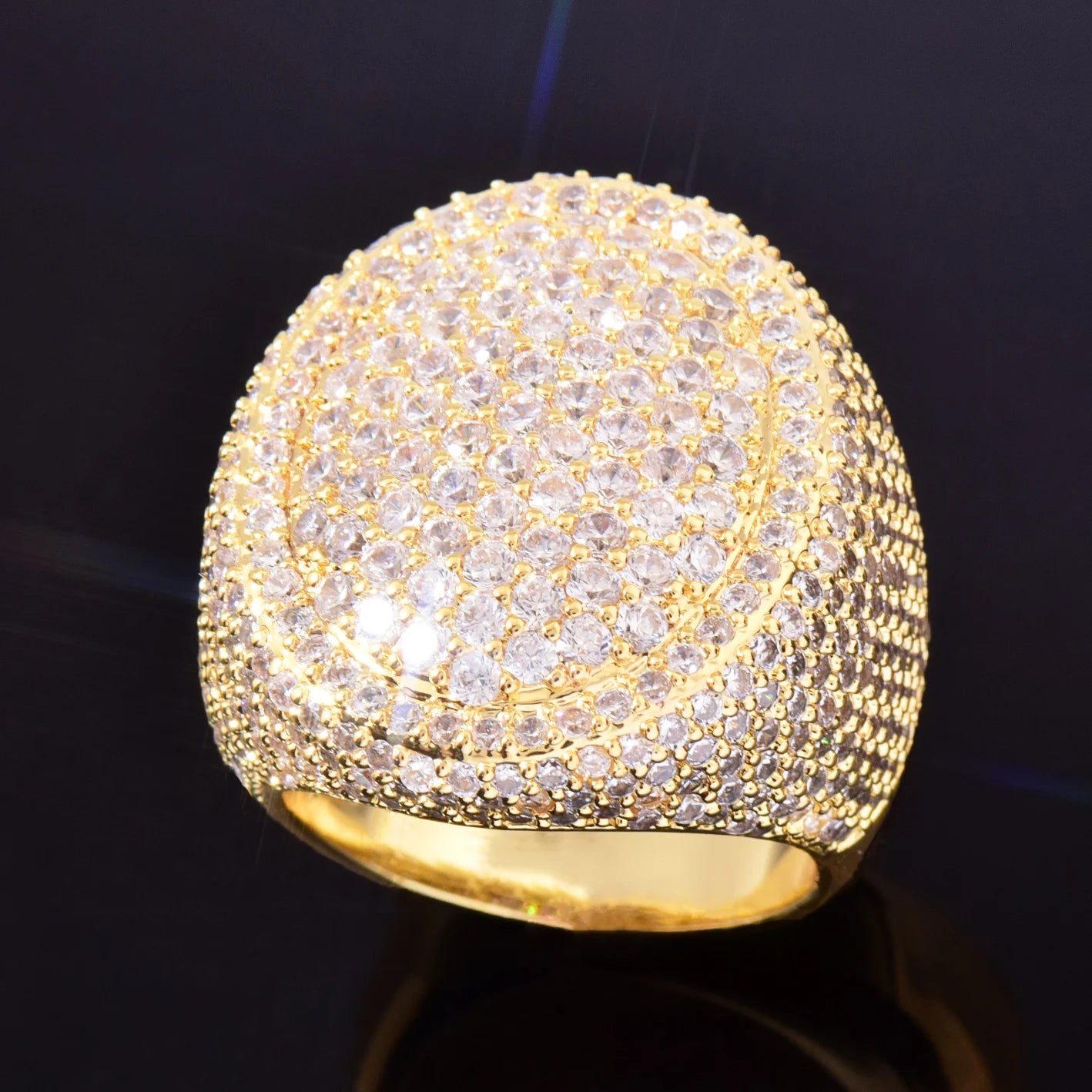 Hip Hop Oval Ring