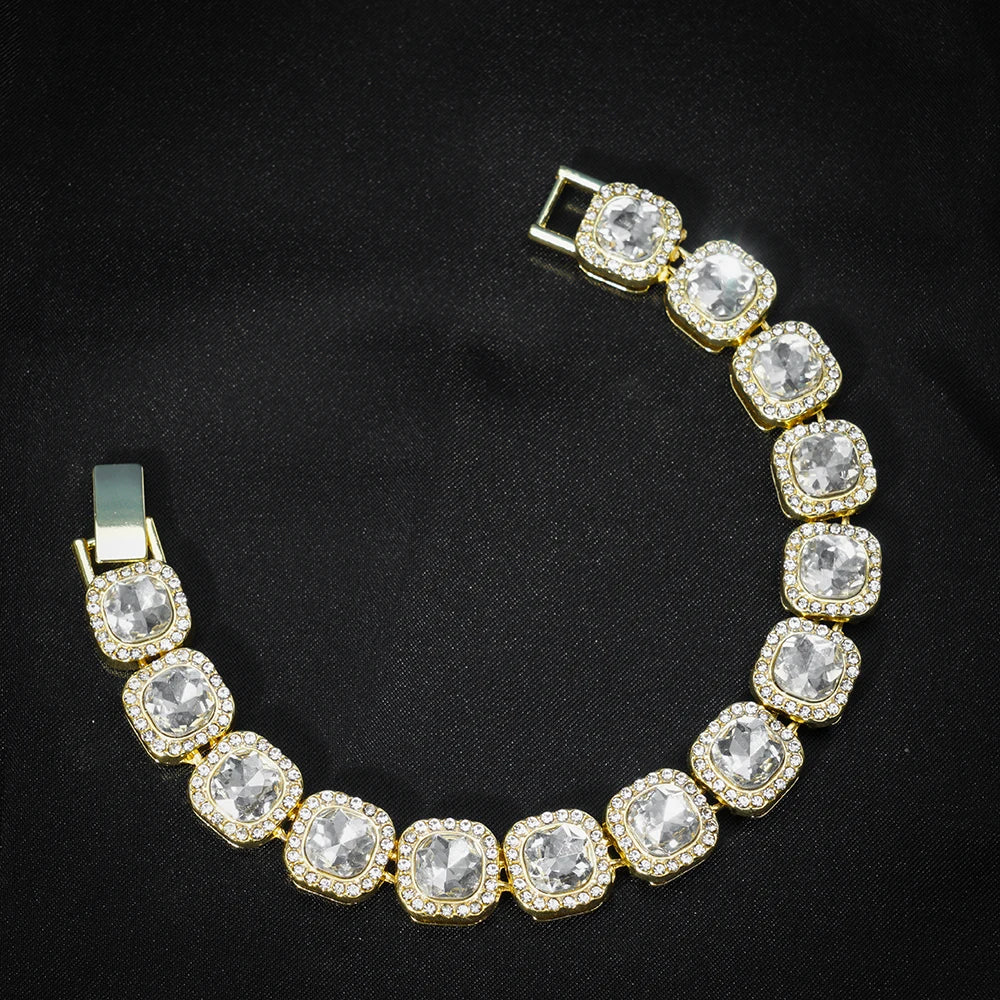 Miami Ice Tennis Chain Necklace 13