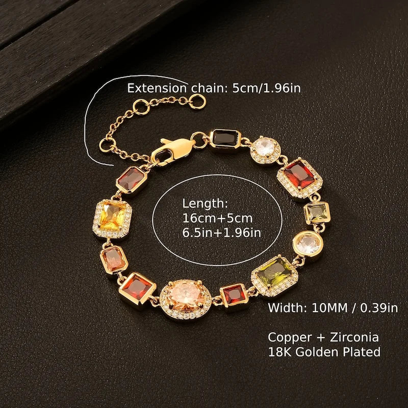 Miami Ice Gemstone Bracelet