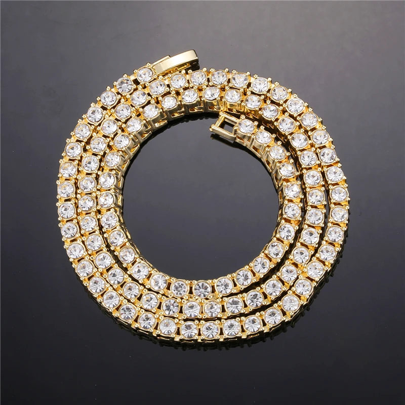 4MM Men's Iced Out Bracelet