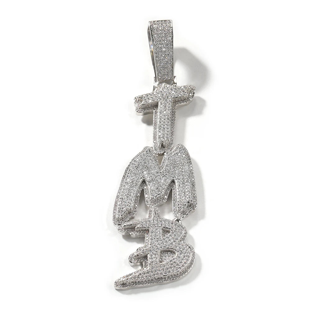 Customized Cursive Name Pendant Necklace