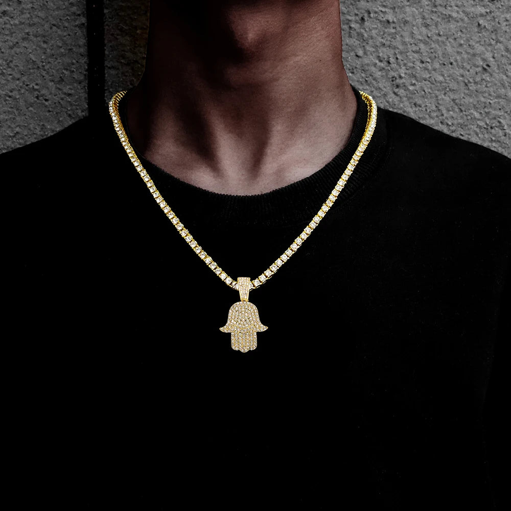 Iced Out Pendant Necklace