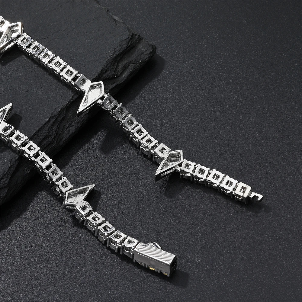 Hip Hop 4MM Tennis Chain Necklace