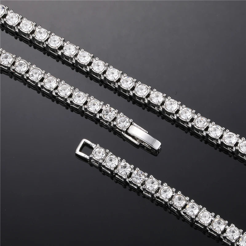 4MM Men's Iced Out Bracelet