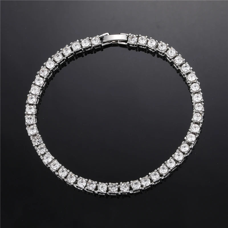 4MM Men's Iced Out Bracelet