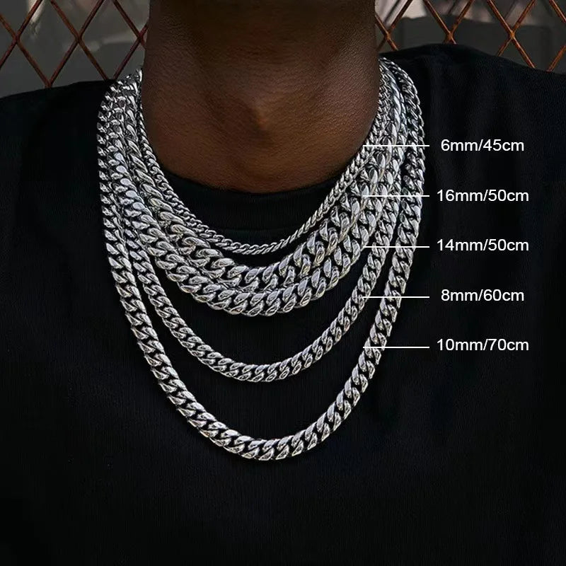 Miami Ice Chunky Hip Hop Chain Set
