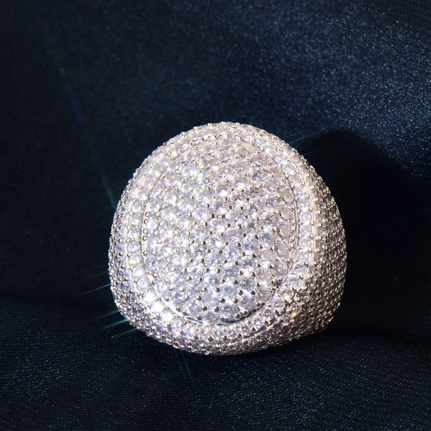 Hip Hop Oval Ring