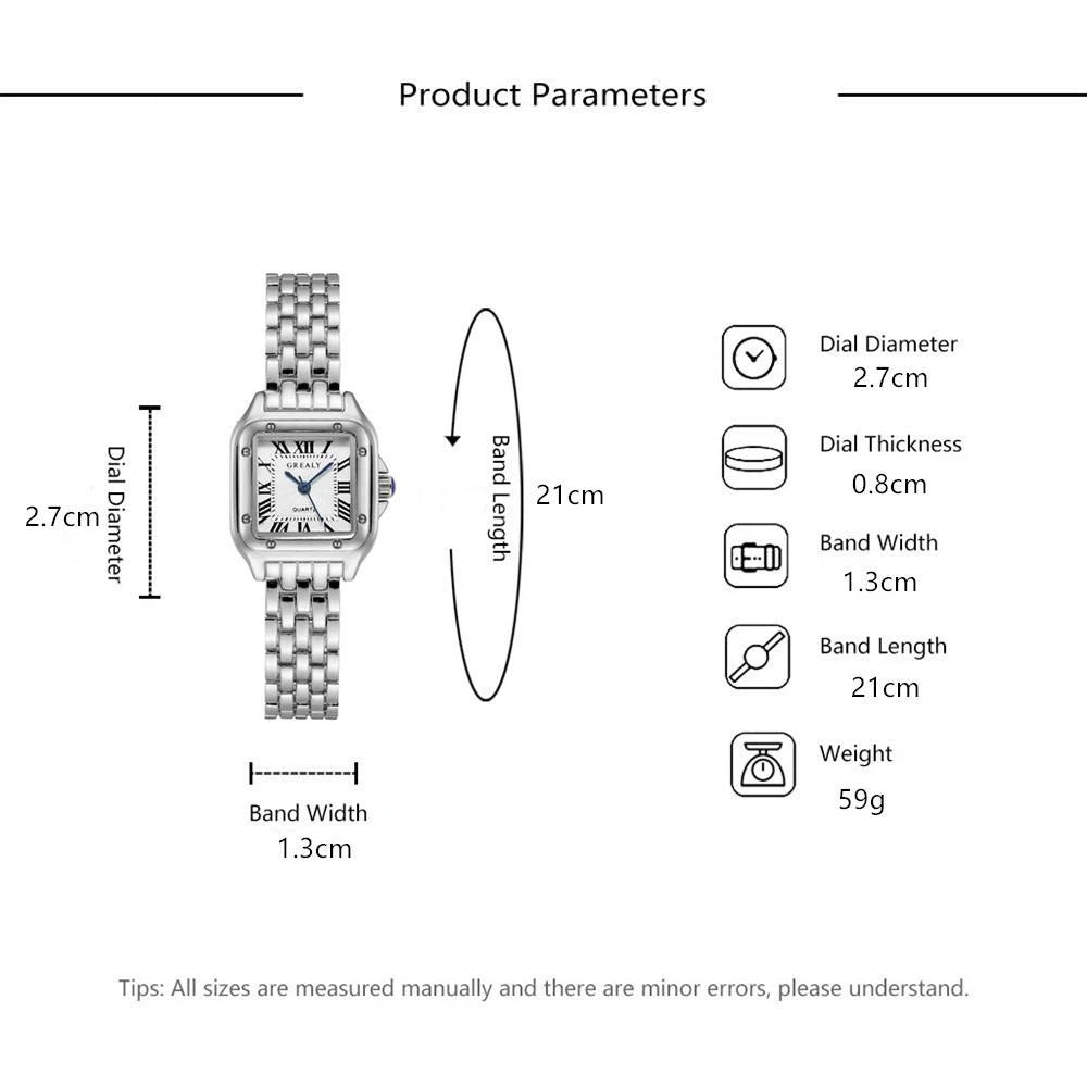 Luxury Women's Fashion Square Watch