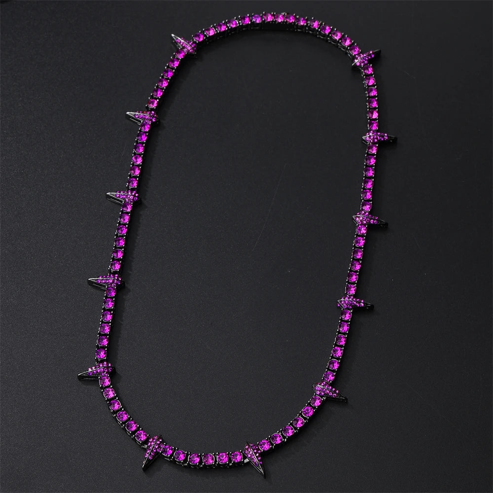Hip Hop 4MM Tennis Chain Necklace