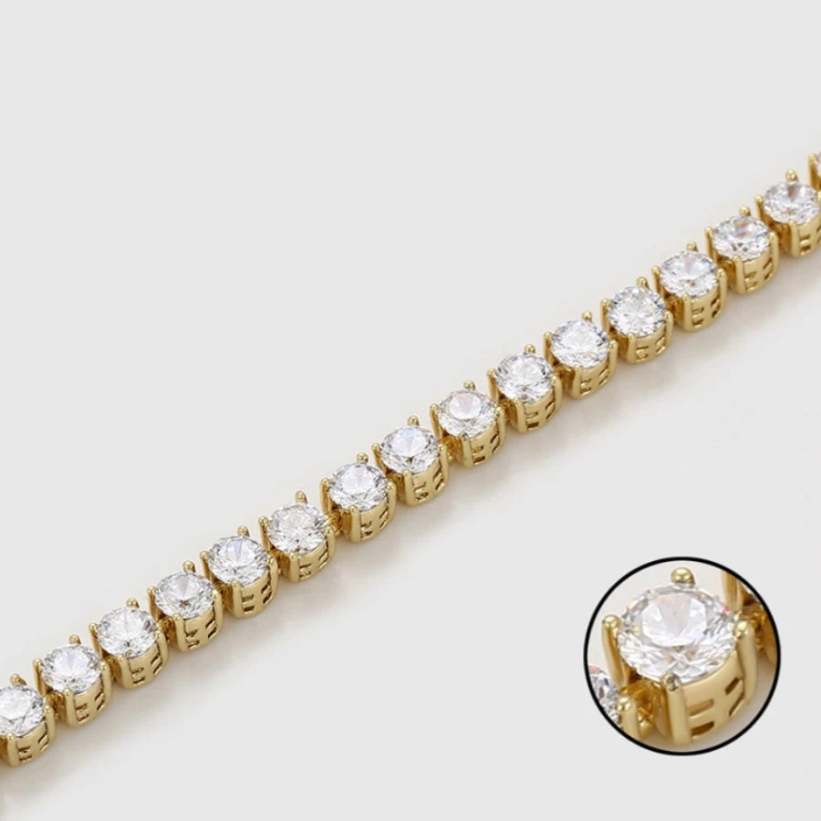 Miami Ice 5mm Tennis Bracelet - Gold