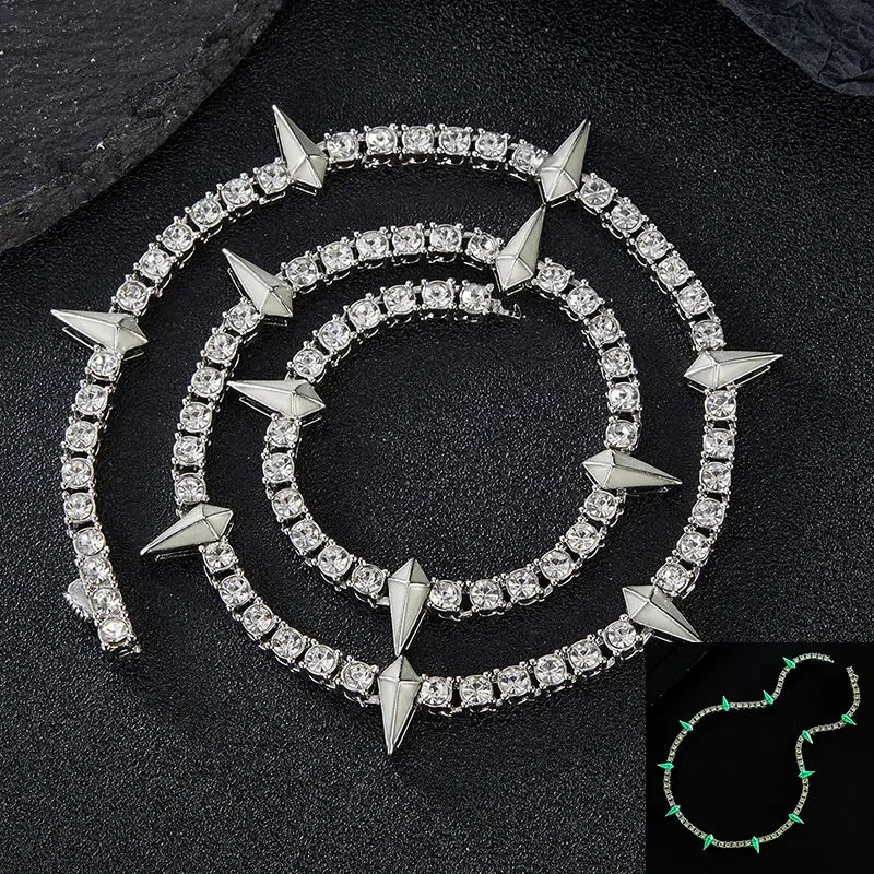 Hip Hop 4MM Tennis Chain Necklace