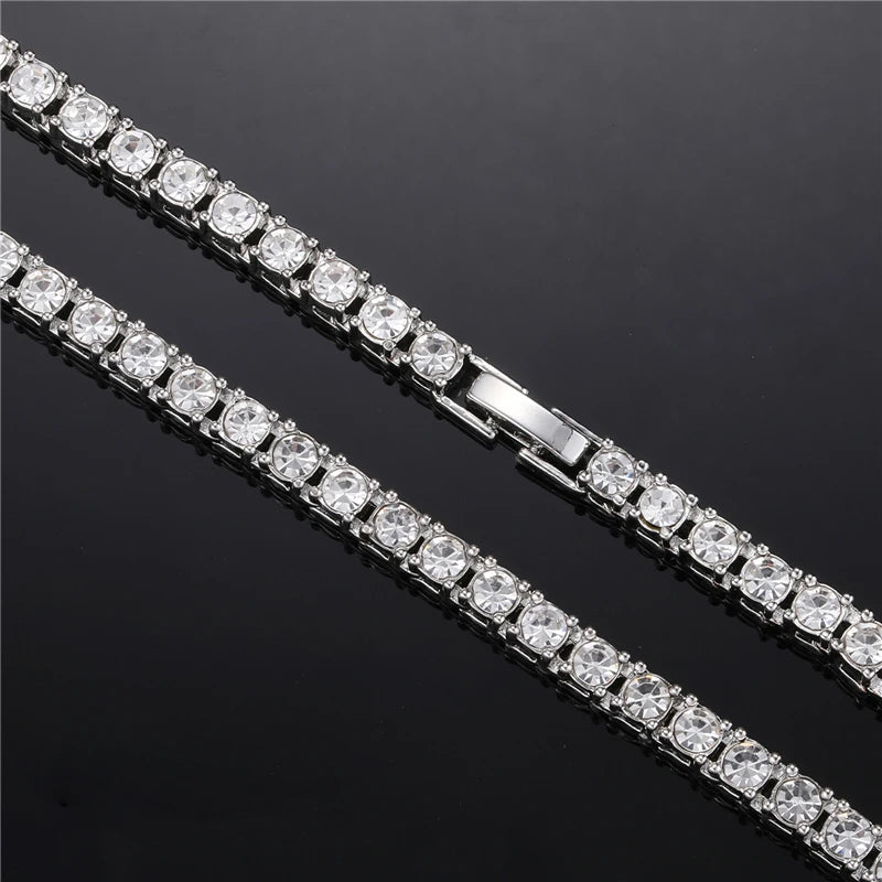 4MM Men's Iced Out Bracelet