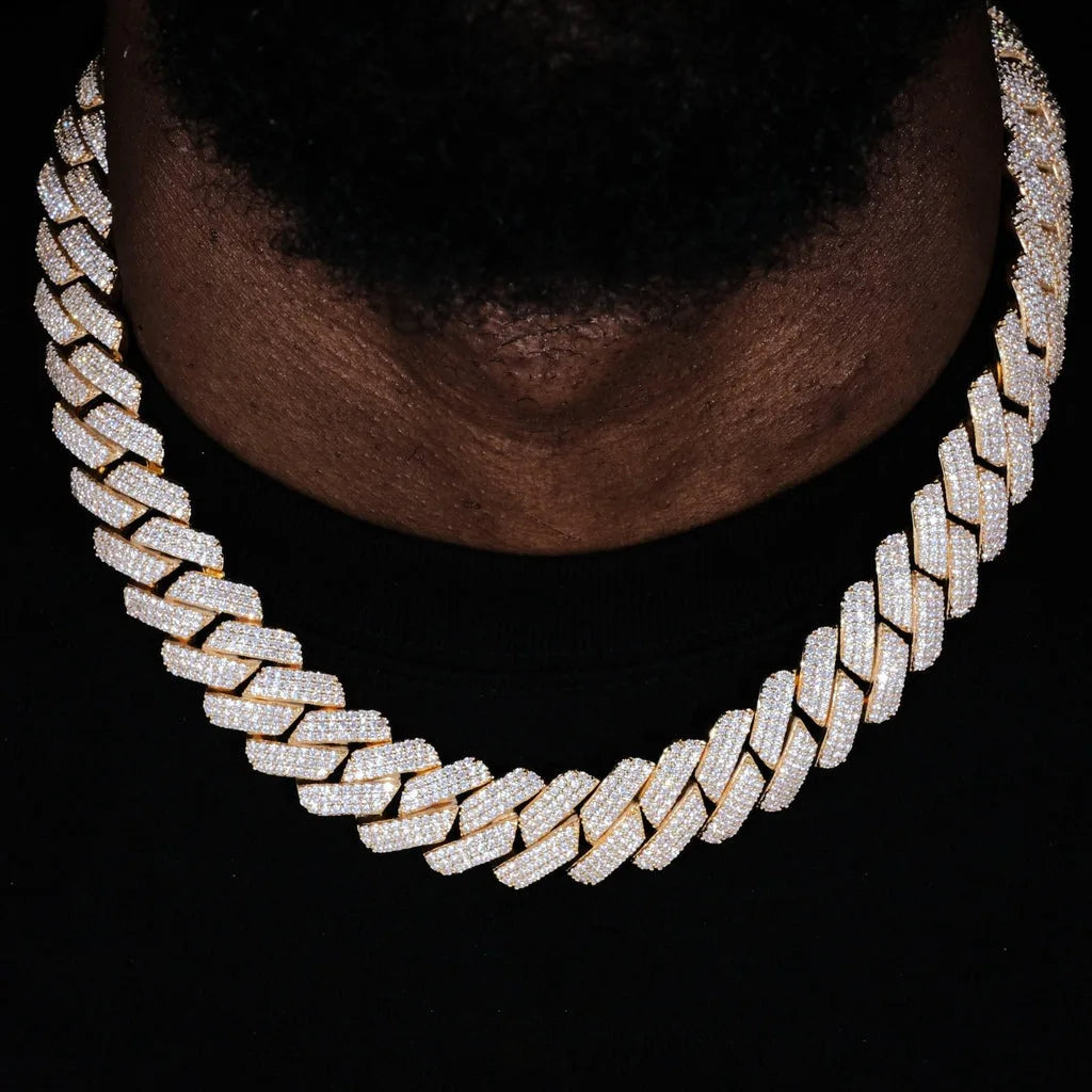 Miami Ice 20mm Iced Cuban Chain