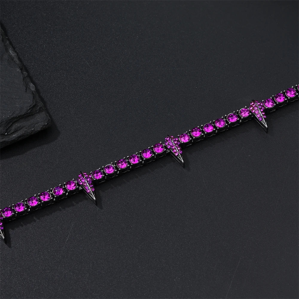 Hip Hop 4MM Tennis Chain Necklace