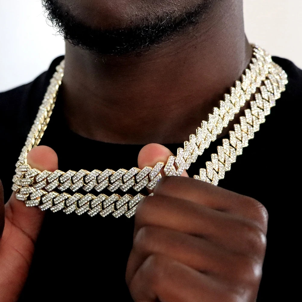 Miami Ice 10mm Iced Out Cuban Link Chain