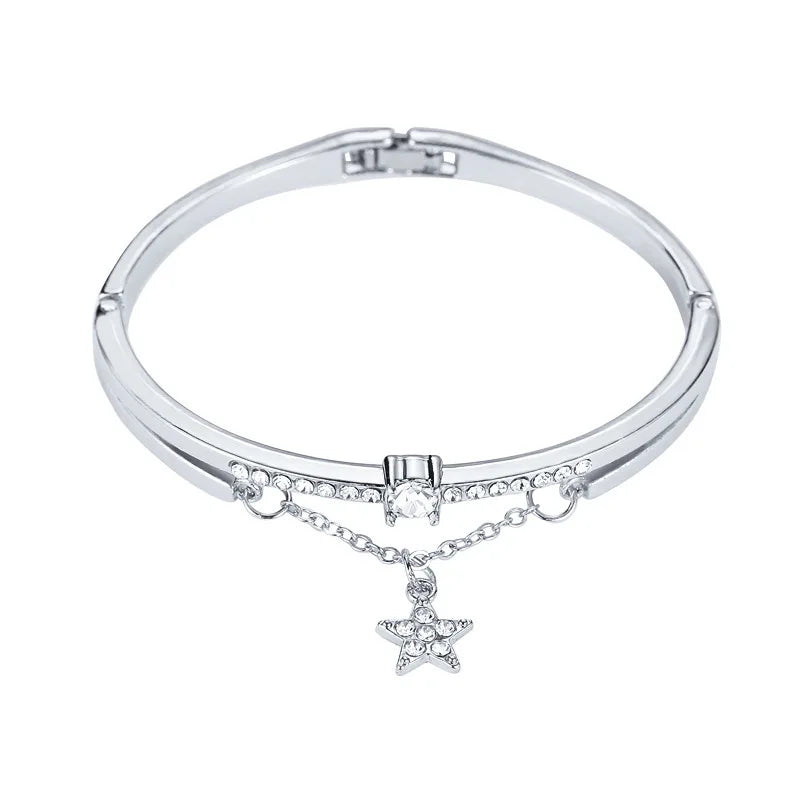 Jesus Bangle Bracelet for Women