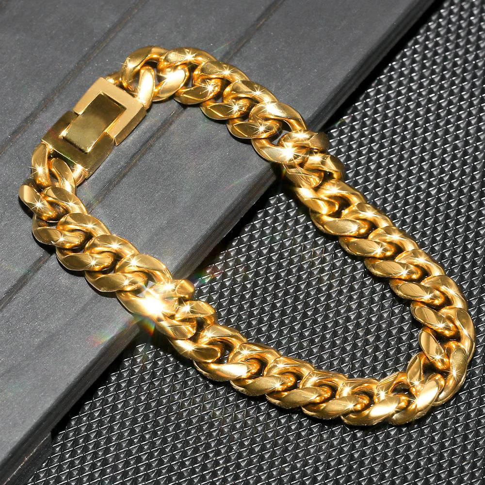 Miami Ice 12mm Miami Cuban Bracelet