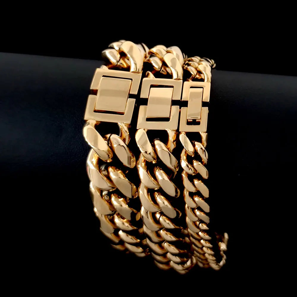Miami Ice 12mm Miami Cuban Bracelet