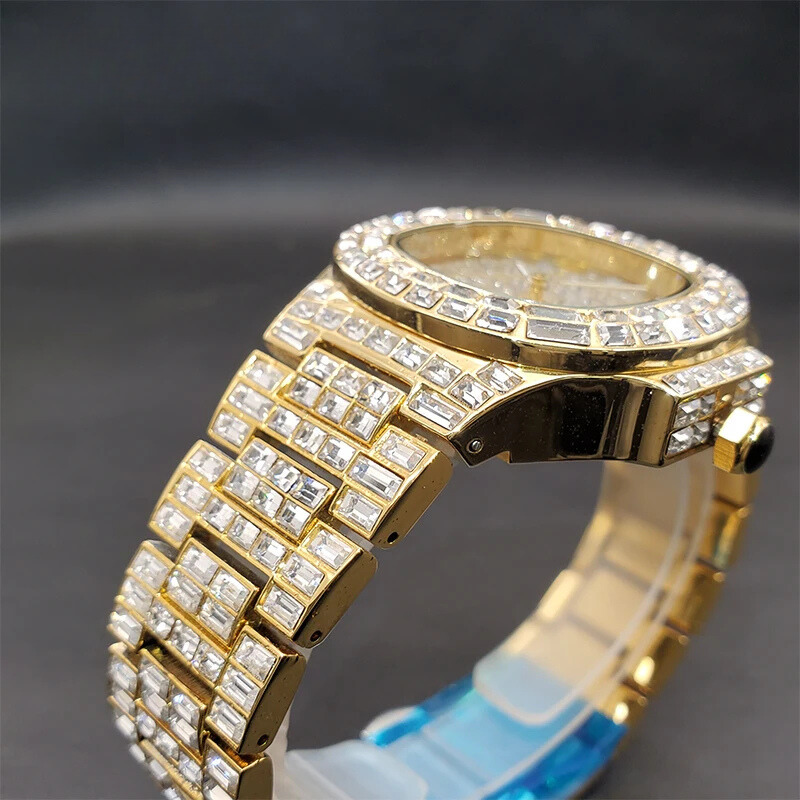 Miami Ice Baguette Aquilis Watch